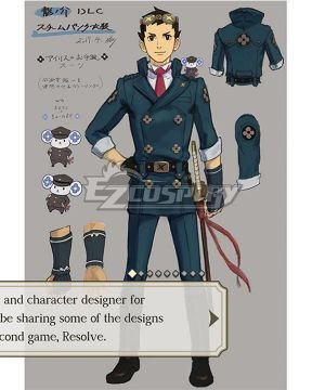 The Great Ace Attorney Chronicles The Ancestral Ace Attorney Ryunosuke Naruhodo DLC Cosplay