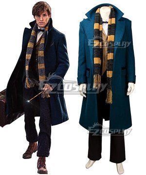 and Where to Find Them Newt Scamander Halloween Cosplay