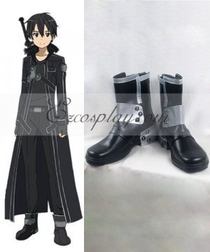 SAO Sodo Ato Onrain Kirigaya Kazuto Kirito Flat  White Silver Cosplay