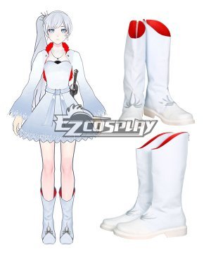 White Weiss Schnee Flat  Cosplay