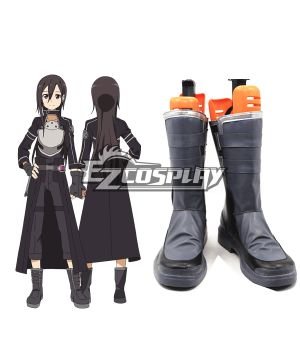 SAO Sodo Ato Onrain Gun Gale Online GGO Kirigaya Kazuto Kirito Black  Cosplay  - A Edition