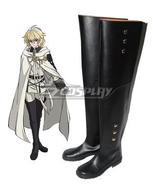 Vampire Reign Owari no Serafu Mikaela Hyakuya Hyakuya Mikaera Flat Black  Cosplay