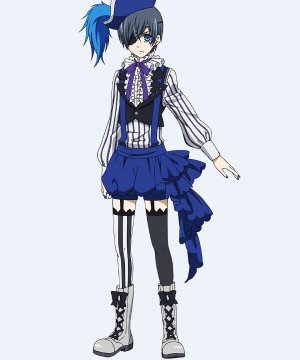 Book of Circus Ciel Phantomhive White  Cosplay