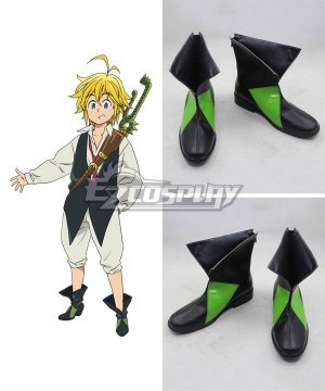 Nanatsu no Taizai Meliodas Dragons Sin of Wrath Black Cosplay