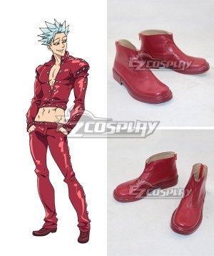 Nanatsu no Taizai Ban Foxs Sin of Greed Red Cosplay