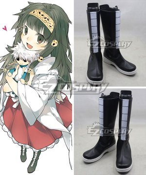 Aruka Zorudikku Alluka Zoldyck Black Cosplay