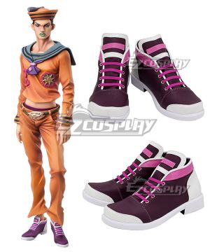 JoJos Bizarre Adventure JoJolion Josuke Higashikata Purple Cosplay