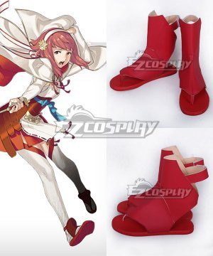 Fire Emblem Fates IF Sakura Red Cosplay