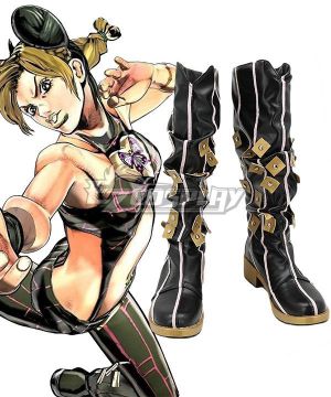 JojoS Bizarre Adventure: Stone Ocean Cujoh Jolyne Black  Cosplay