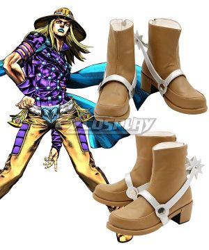 JojoS Bizarre Adventure Gyro Zeppeli Julius Caesar Zeppeli Light Brown  Cosplay