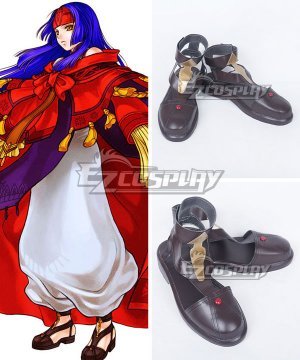  Radiant Dawn Sanaki Kirsch Altina Sanaki Kirushu Orutina Dark Brown Cosplay