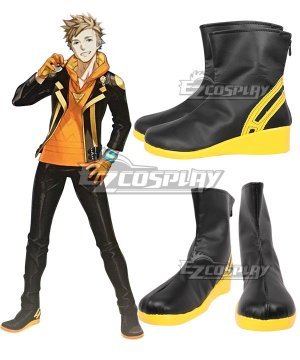 GO Pokemon Pocket Monster Spark Team Instinct Black Cosplay