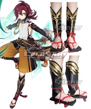 Genshin Impact Shikanoin Heizou Cosplay Shoes