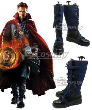 Marvel Doctor Strange Stephen Steve Vincent Strange Black  Cosplay