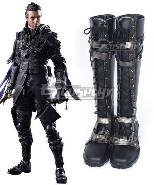 Kingsglaive: Final Fantasy XV FF15 Nyx Ulric Black  Cosplay