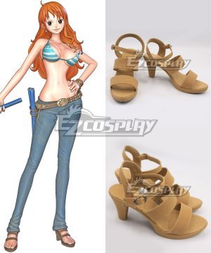 Nami Light Brown Cosplay