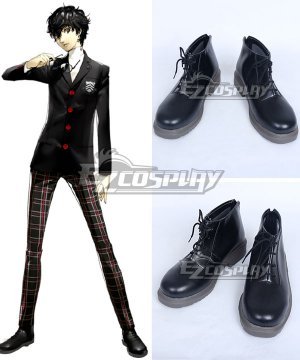 5 Protagonist Akira Kurusu Ren Amamiya Black Cosplay