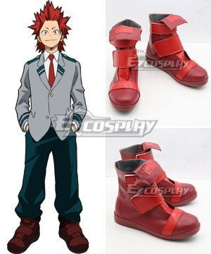 My Hero Academia Boku no Hero Akademia Eijirou Kirishima Uniform Red Cosplay