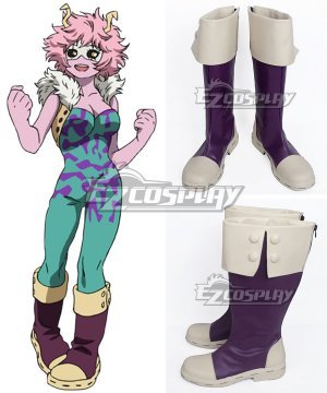 My Hero Academia Boku no Hero Akademia Mina Ashido Purple  Cosplay