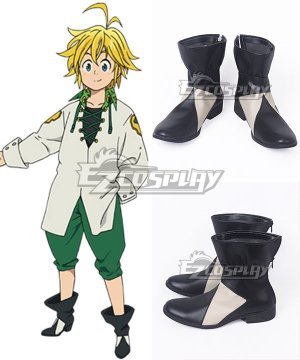  Revival of The Commandments Nanatsu no Taizai Season 2 Dragons Sin of Wrath Meliodas Black  Cosplay