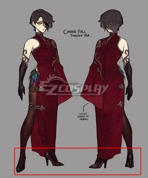 Volume 4 Cinder Fall Black Cosplay