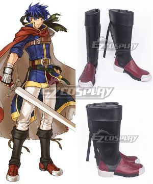 Ike Black Red  Cosplay