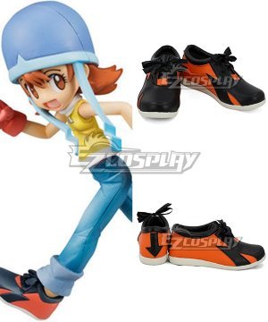 Digital Monster Torai Sora Takenouchi Sora Orange Black Cosplay