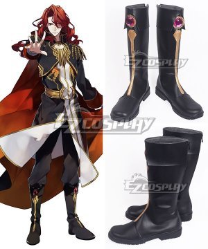  Genealogy of the Holy War Arvis Black Golden  Cosplay