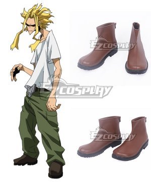 My Hero Academia Boku No Hero Akademia All Might Brown Cosplay