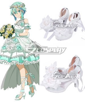 Asada Shino Wedding White Cosplay