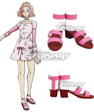 JoJos Bizarre Adventure Diamond is Unbreakable Reimi Sugimoto Pink Cosplay