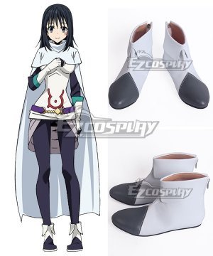 Tensei Shitara Suraimu Datta Ken Shizu White Blue Cosplay