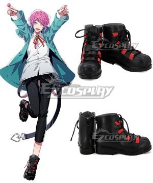 Hypnosis Mic Division Rap Battle Ramuda Amemura Easy R Black Red Cosplay