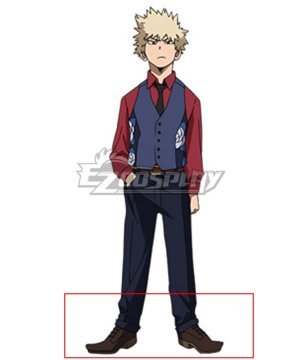 My Hero Academia: Two Heroes Boku No Hero Akademia Katsuki Bakugou Brown Cosplay