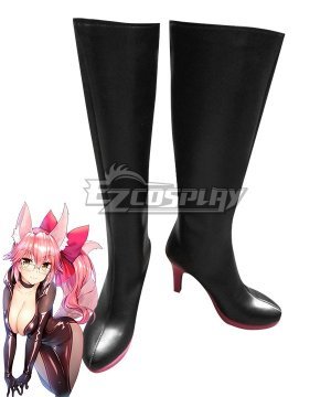 Fate/EXTRA Fate Grand Order Assassin Tamamo no Mae Pink Black  Cosplay