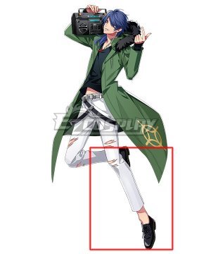 Hypnosis Mic Division Rap Battle Dice Arisugawa Dead or Alive Black Cosplay