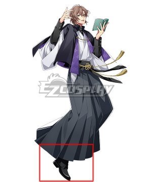 Hypnosis Mic Division Rap Battle Gentaro Yumeno Phantom Black Cosplay