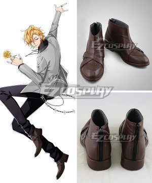 Hypnosis Mic Division Rap Battle Hifumi Izanami GIGOLO Brown Cosplay