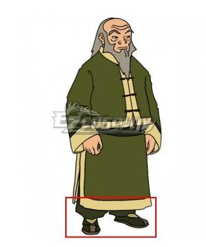 Avatar: The Last Airbender Iroh B Edition Cosplay