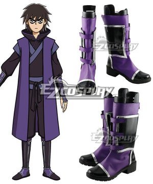 Seven Flashback Black Purple  Cosplay