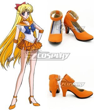 Minako Aino Sailor Venus Orange Cosplay