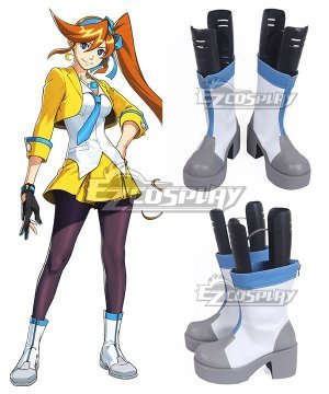 Gyakuten Saiban Athena Cykes White Gray  Cosplay