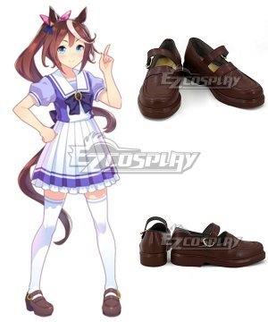 Uma Musume: Pretty Derby Tokai Teio Brown Cosplay