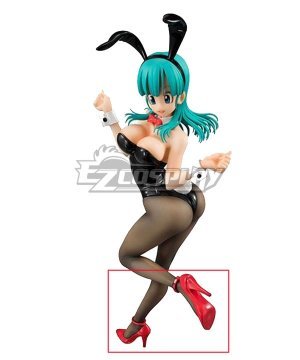 Dragon Ball Bulma Bunny Red Cosplay Shoes