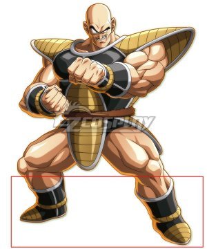 Z Nappa Black Golden  Cosplay