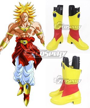 Super Broly Yellow Red  Cosplay