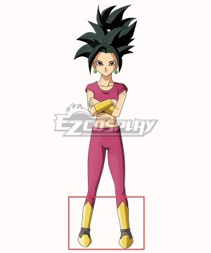 Dragon Ball Super Kefla Yellow Shoes Cosplay Boots