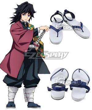 Demon Slayer: Kimetsu no Yaiba Giyuu Tomioka Blue Cosplay