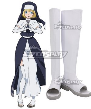 Enen no Shouboutai Iris White  Cosplay Boot