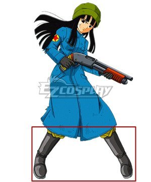 Dragon Ball Super Future Mai Cosplay Grey Shoes Cosplay Boots